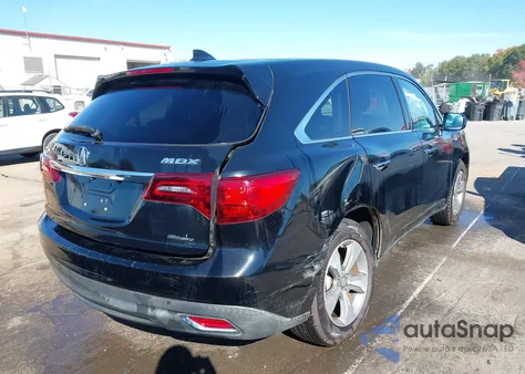 2014 Acura Mdx z USA, uszkodzony, nr VIN 5FRYD4H20EB033575